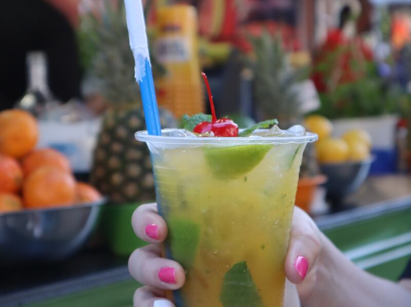 Mojitos en las Fiestas de la Calle San Sebastián