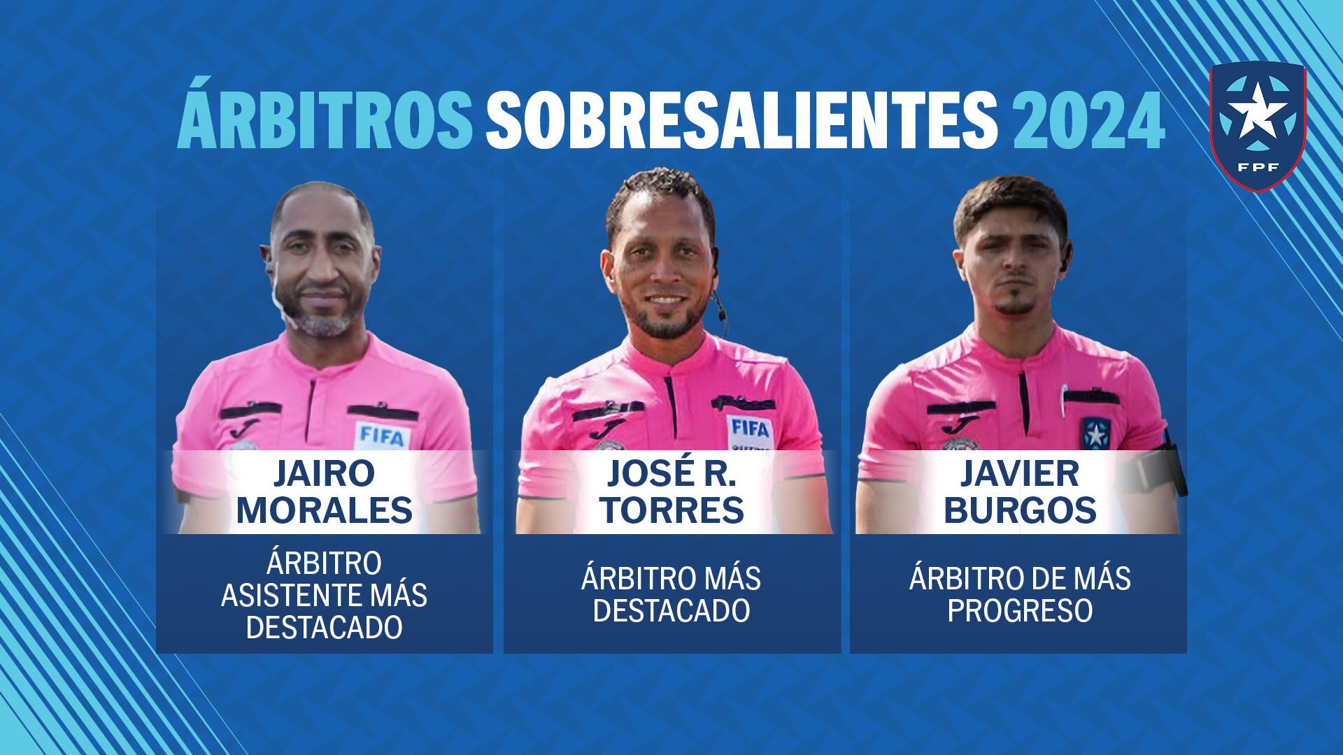 Fueron galardonados bajo el programa de distinción a los árbitros destacados de la temporada 2023