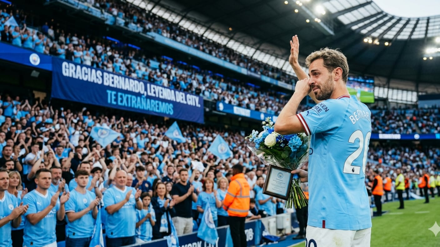 Es oficial: Bernardo Silva confirmó que se marchará del Manchester City