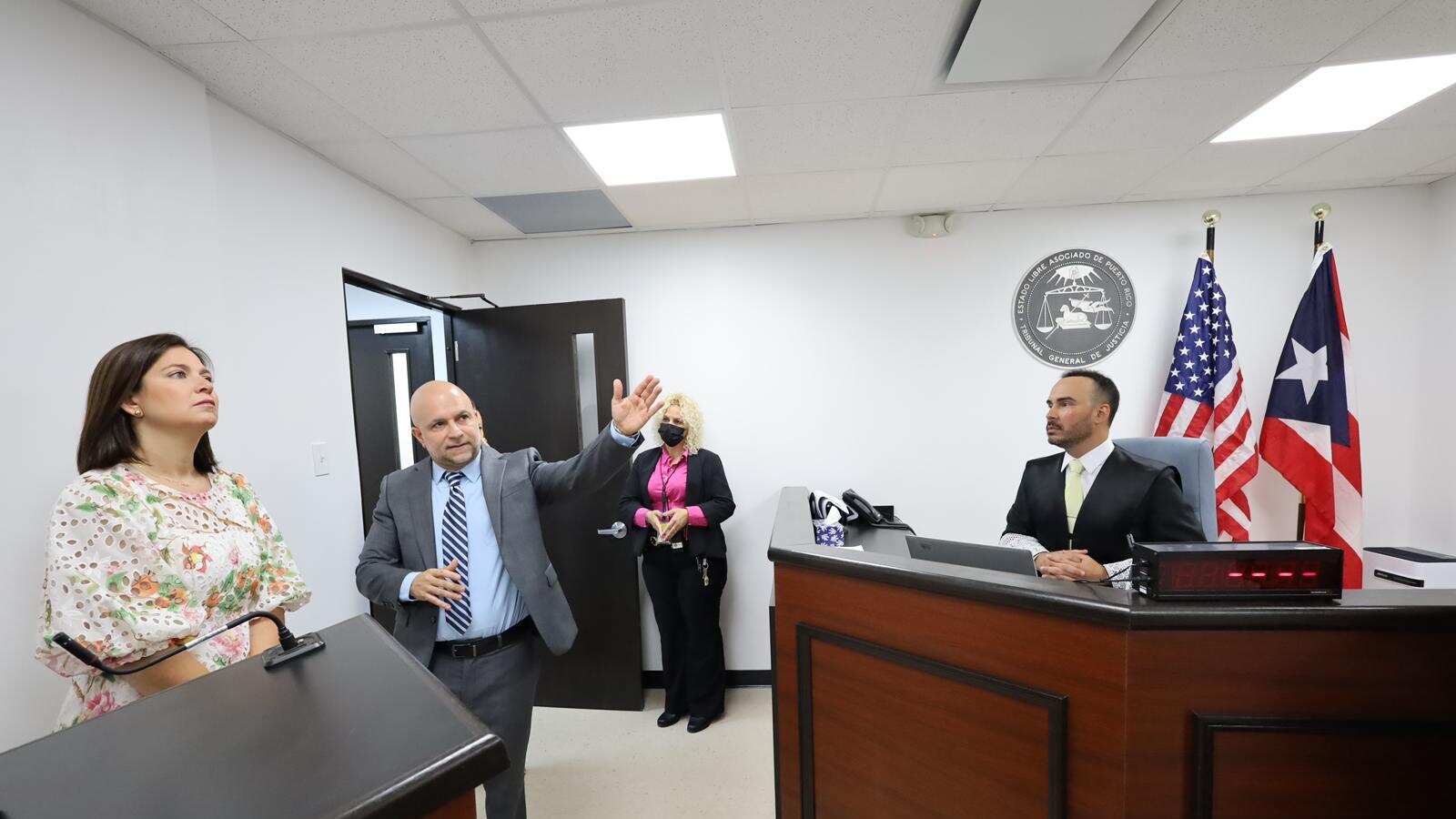 Inauguran Sala Especializada en Casos de Violencia de Género en Guayama.