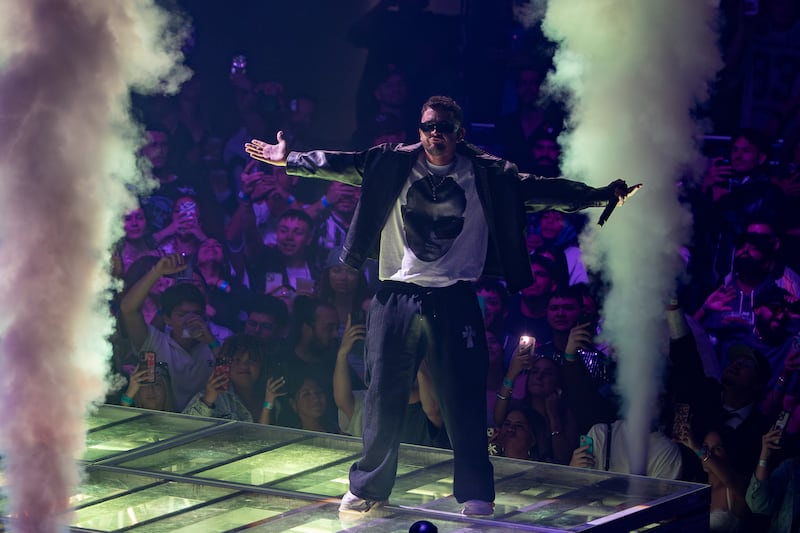 Álvaro Díaz se presentó por primera vez en el Coliseo de Puerto Rico