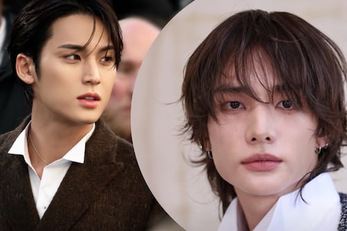 Mingyu de Seventeen y Hyunjin de Stray Kids coinciden en París y encienden la moda K-pop