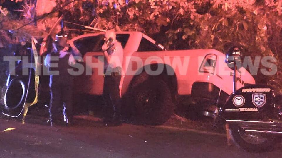 Accidente fatal en Adjuntas.