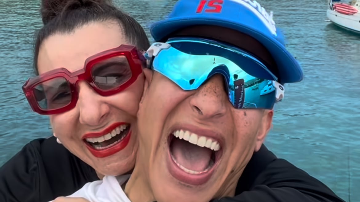 y su mamá Rosa Rodríguez