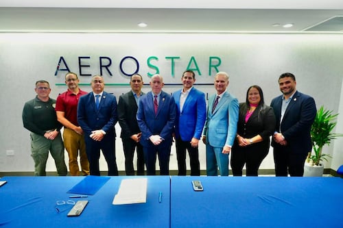 Aerostar realiza acuerdo con tres municipios y el DSP para respuestas a emergencias