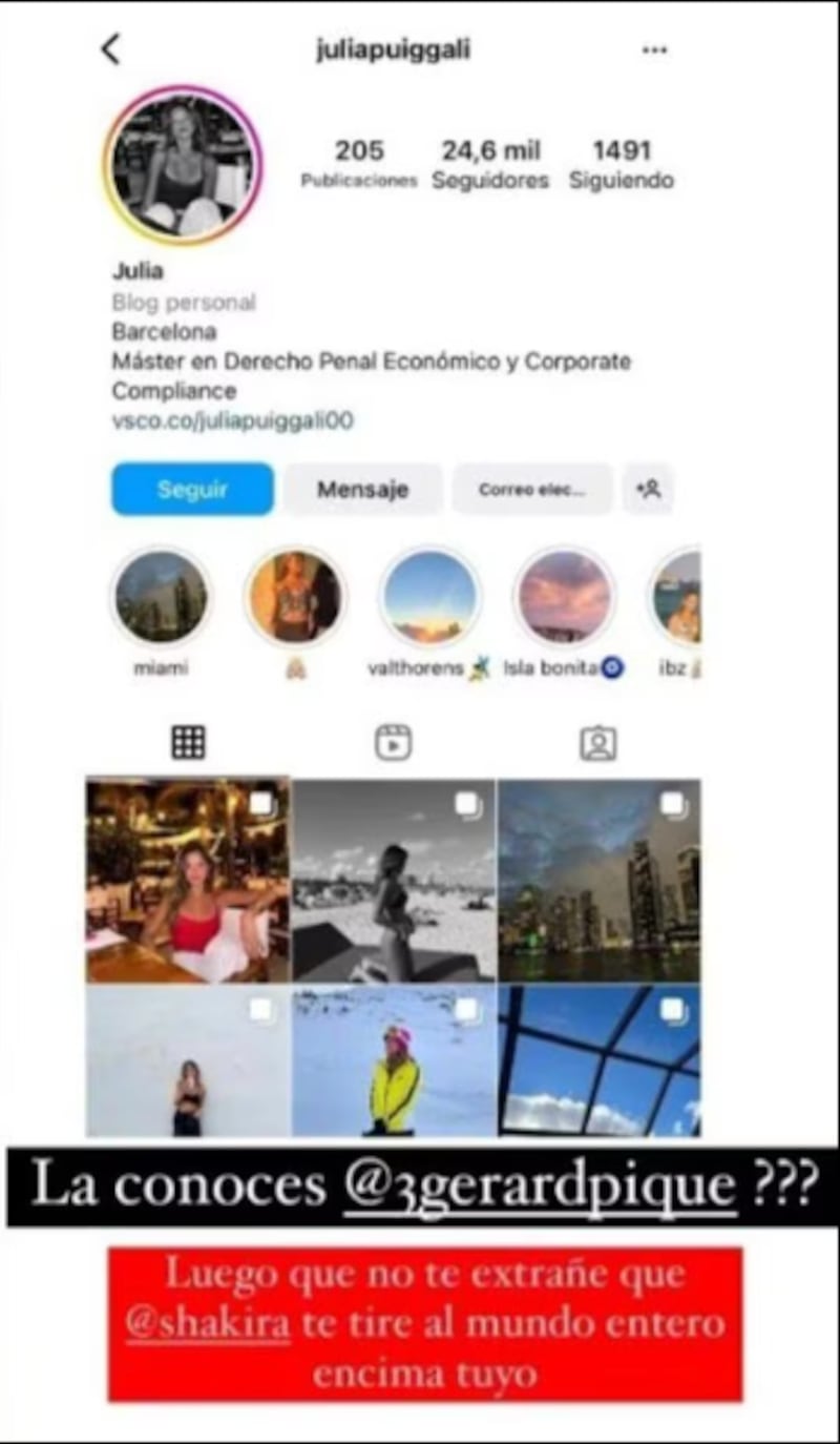Historias de Instagram