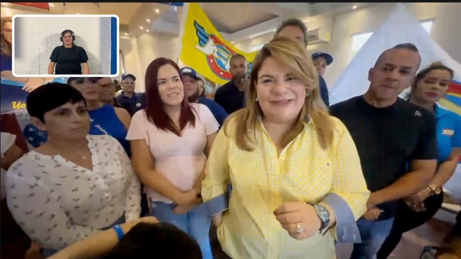 Candidata a la gobernación por el PNP