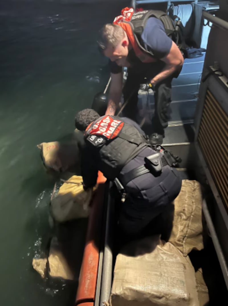 Ocupan millonario cargamento de cocaína en el puerto de San Juan.