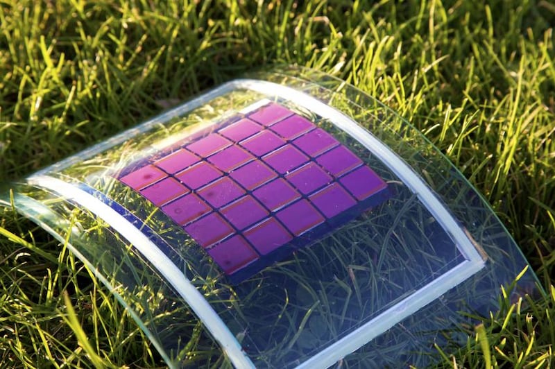 células solares orgánicas