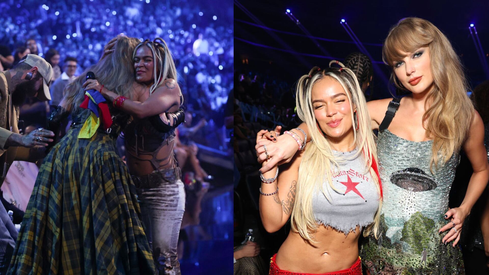 Karol G puso a bailar a Taylor Swift