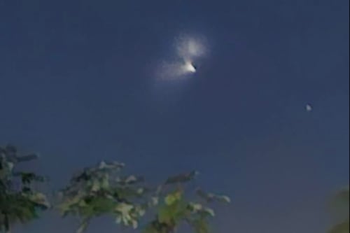 Cohete lanzado desde China fue visible anoche sobre Puerto Rico