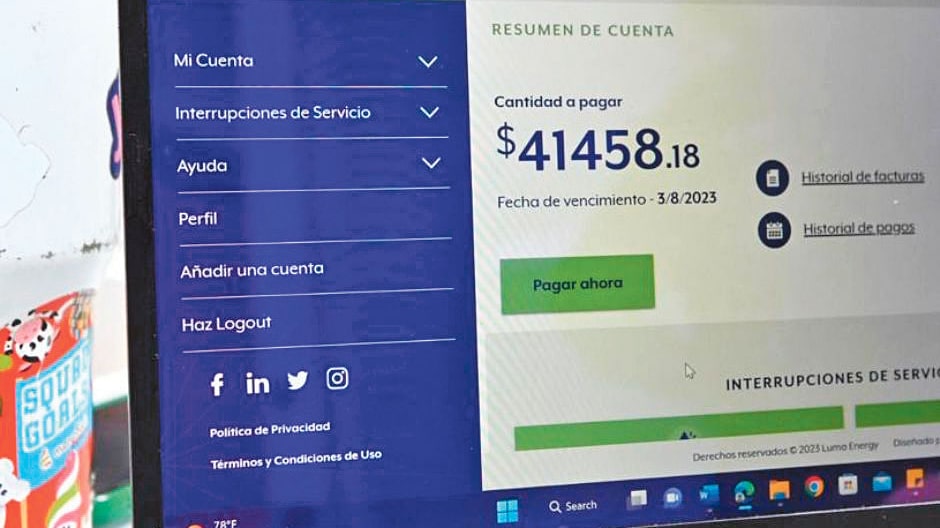 Factura de LUMA Energy