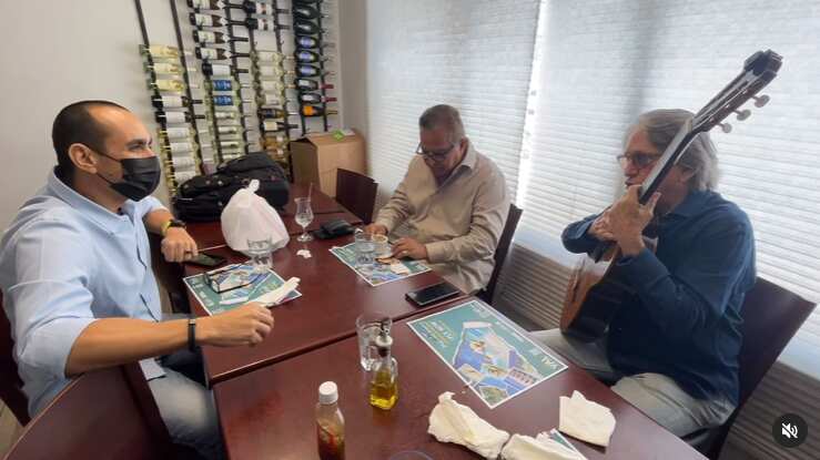 Alex Delgado y José Nogueras