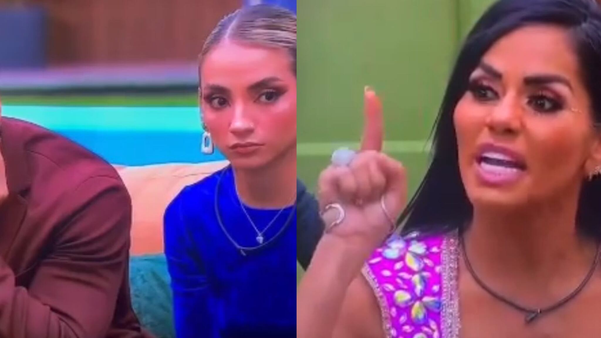 Maripily Rivera discute con otro habitante de LCDLF 4.