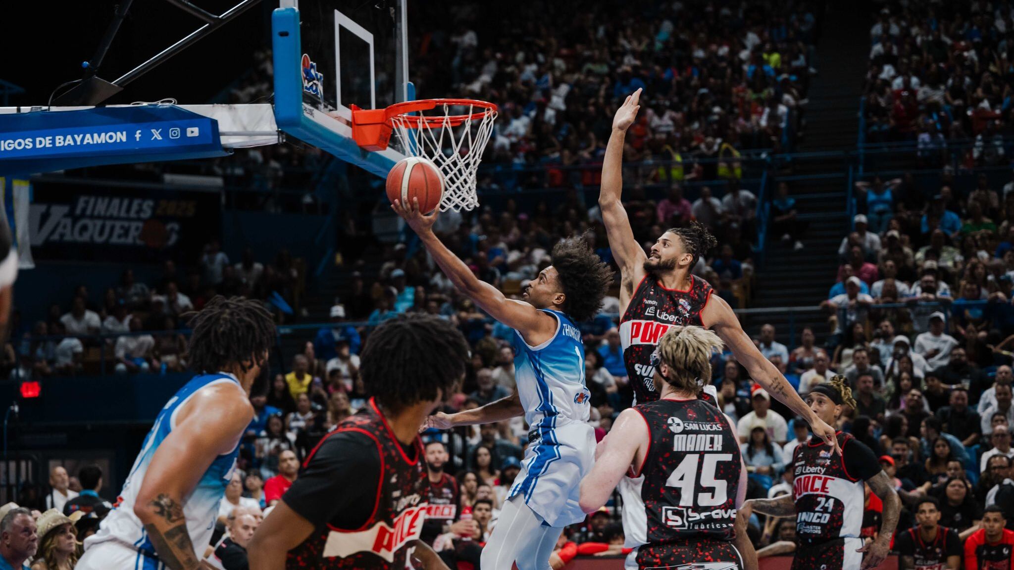 Tercer juego de la serie final del Baloncesto Superior Nacional.