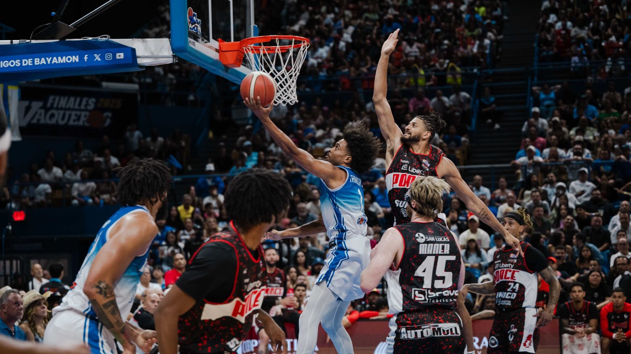 Tercer juego de la serie final del Baloncesto Superior Nacional.