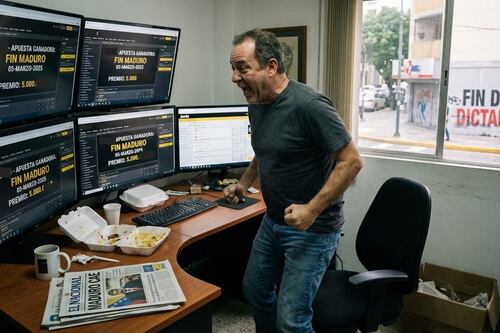 Apostador ganó 400 mil dólares con el derrocamiento de Nicolás Maduro