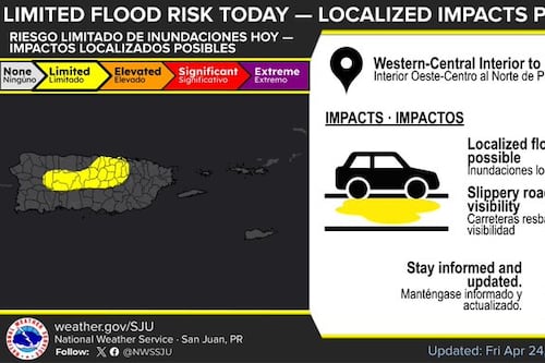 Mantienen riesgos de corrientes marinas peligrosas e inundaciones para este viernes