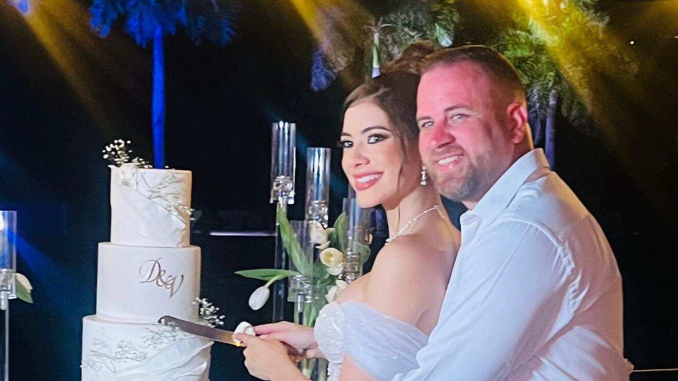 Danilo Beauchamp y su esposa, Valeria Classen