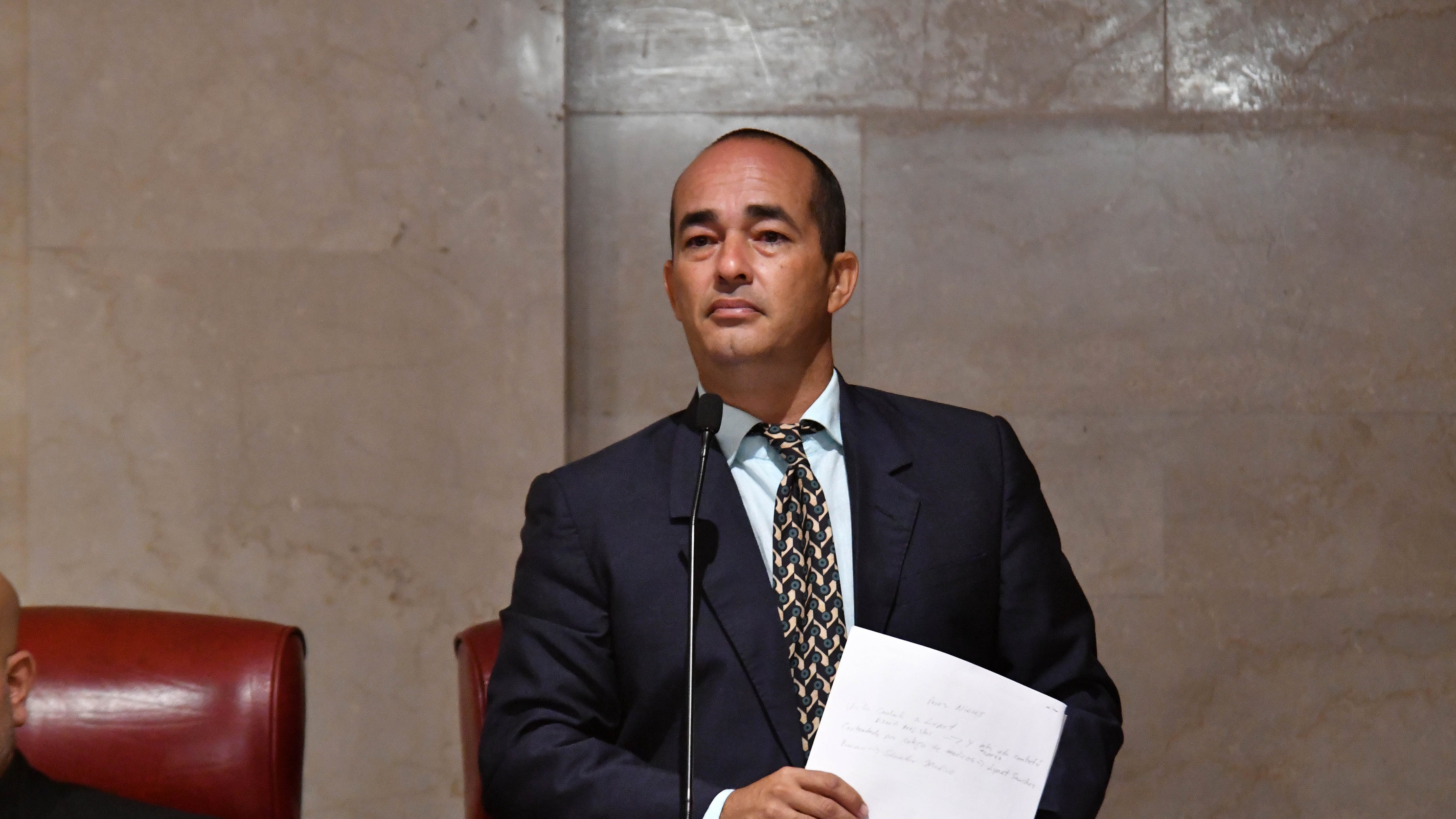 El Senador Eliezer Molina