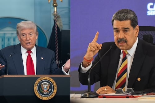 Trump confirma conversación con Maduro