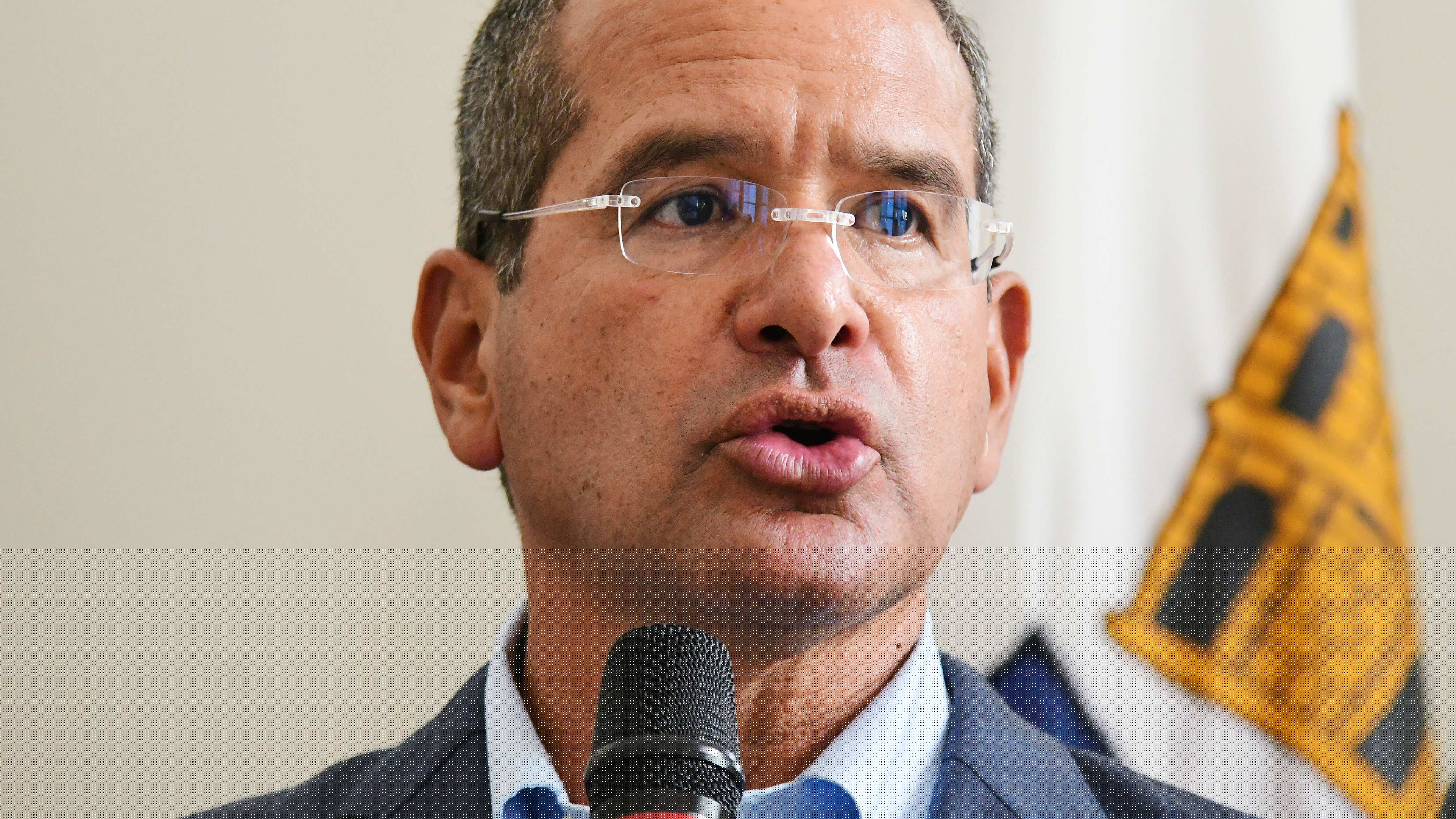 El gobernador de Puerto Rico, Pedro Pierluisi, particpo de la reunión mensual de la Federación de Alcaldes