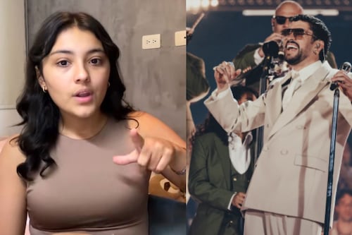Asistente a concierto de Bad Bunny denuncia que un hombre orinó sobre ella durante el evento