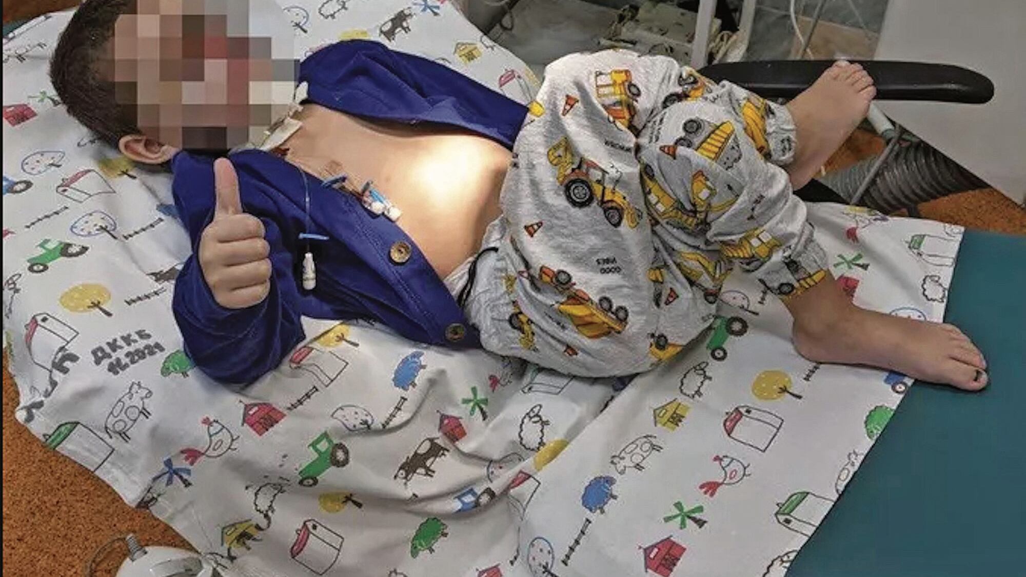 Resultado. Sasha está completamente bien e incluso puede hablar. / Proporcionado por Alexey Dikarev