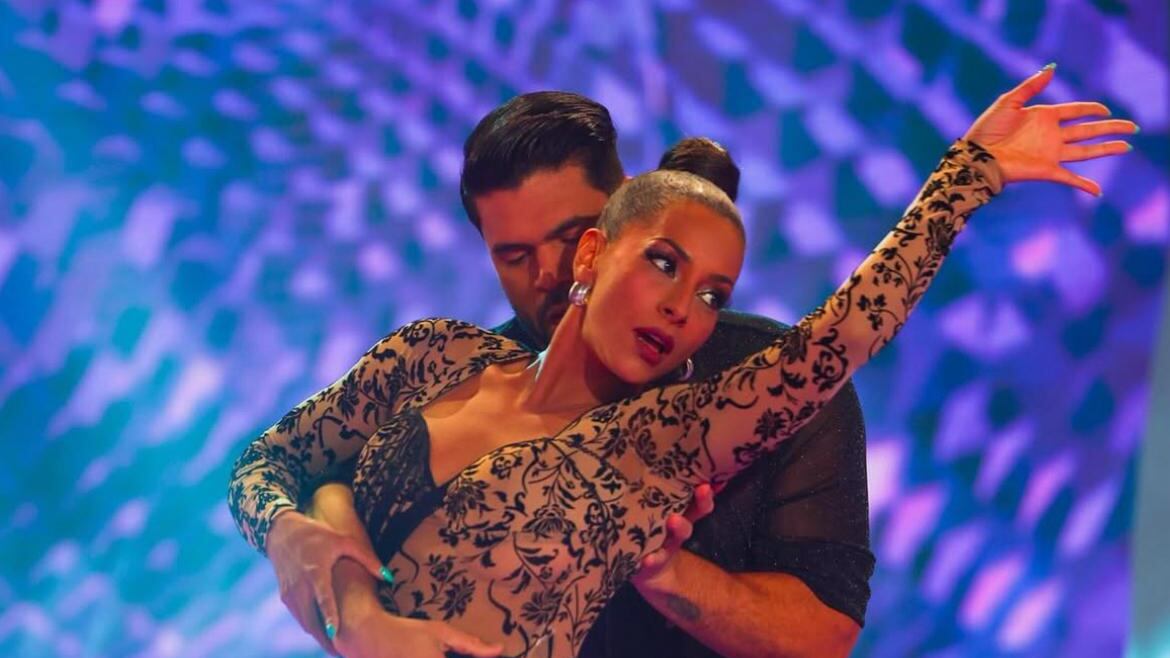 La cantante quedó fuera de la competencia Claro Que Baila.