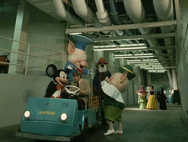 Túneles secretos de los parques de Disney