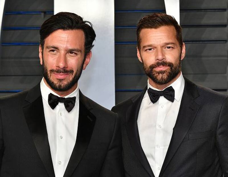 Jwan Yosef y Ricky Martin.