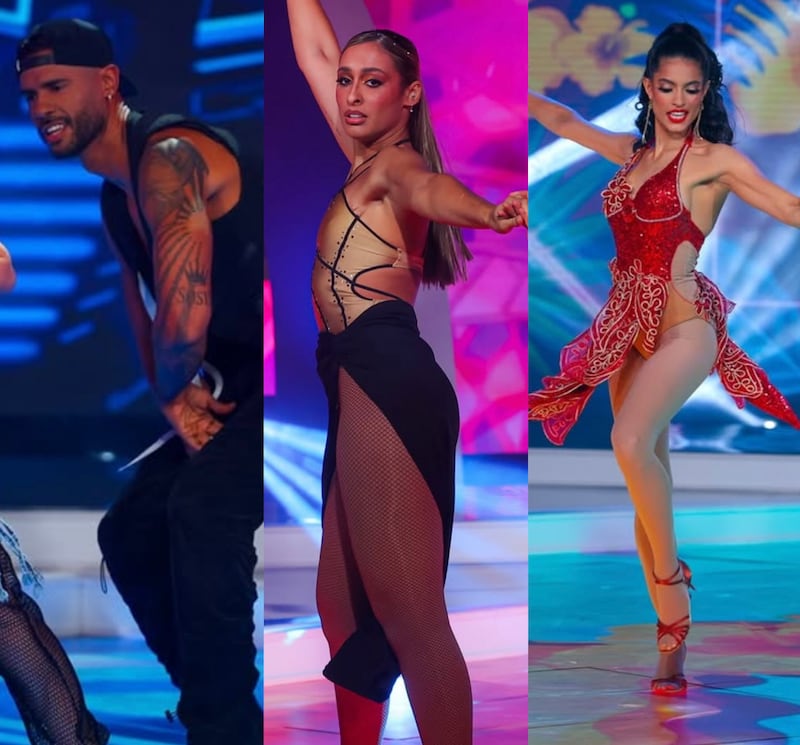 Las tres celebridades con las calificaciones más bajas de esta gala.