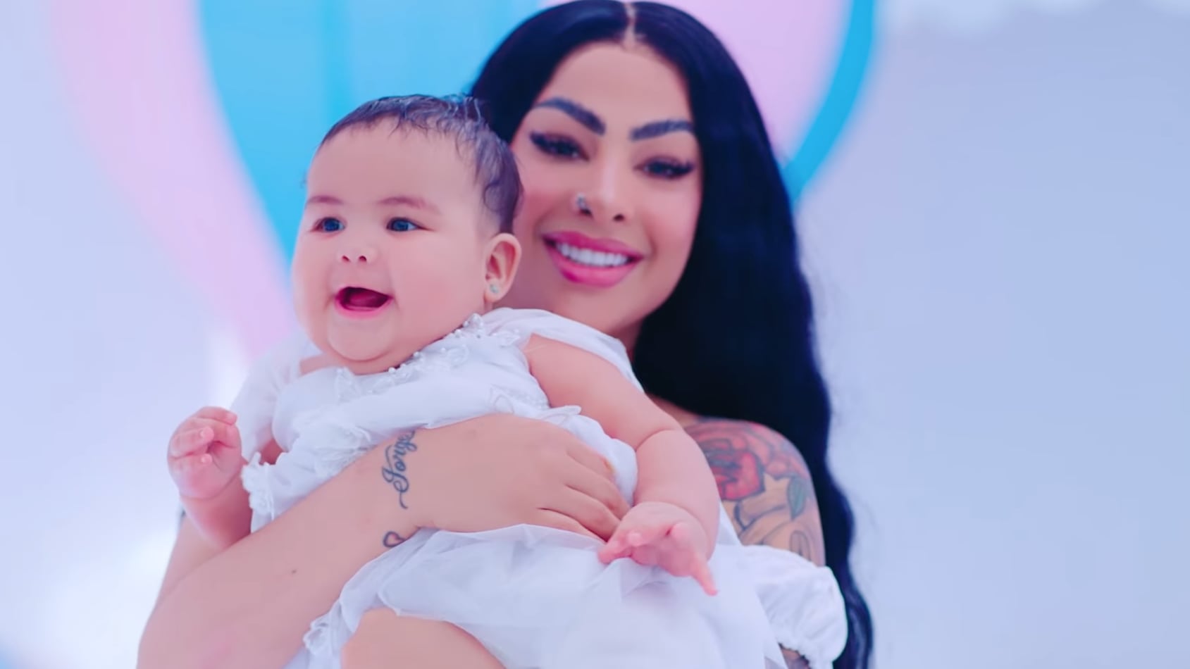 Yailin 'La Más Viral' y su hija Cattleya