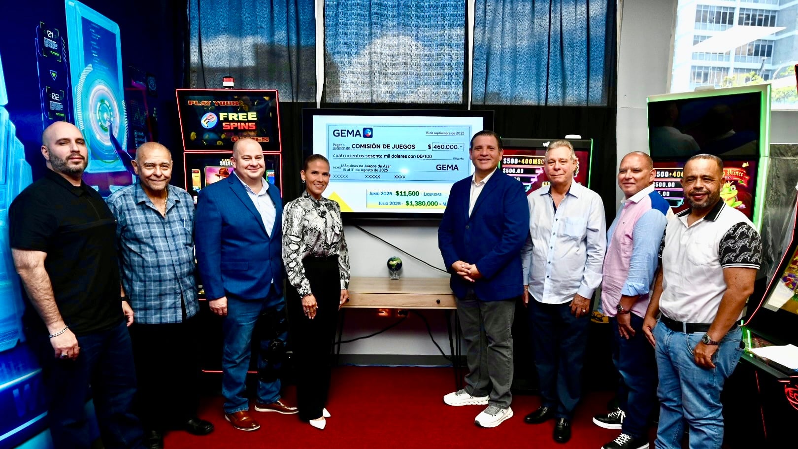 El Grupo Empresarial de Máquinas de Azar.