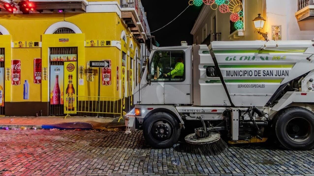 Limpieza en las Fiestas de la Calle San Sebastián 2026.
