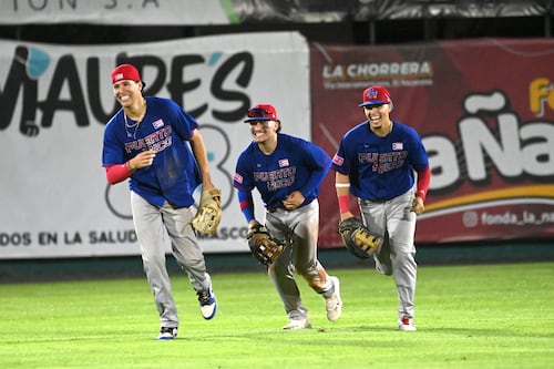 Puerto Rico se mantiene séptimo en el ranking mundial del béisbol masculino