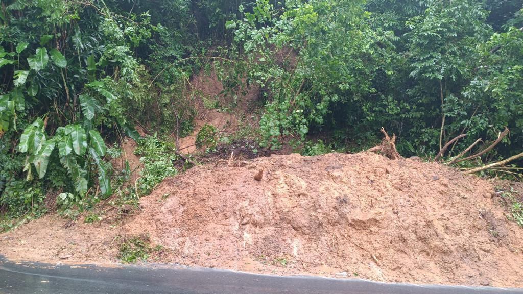 Deslizamiento en Carolina y Trujillo Alto