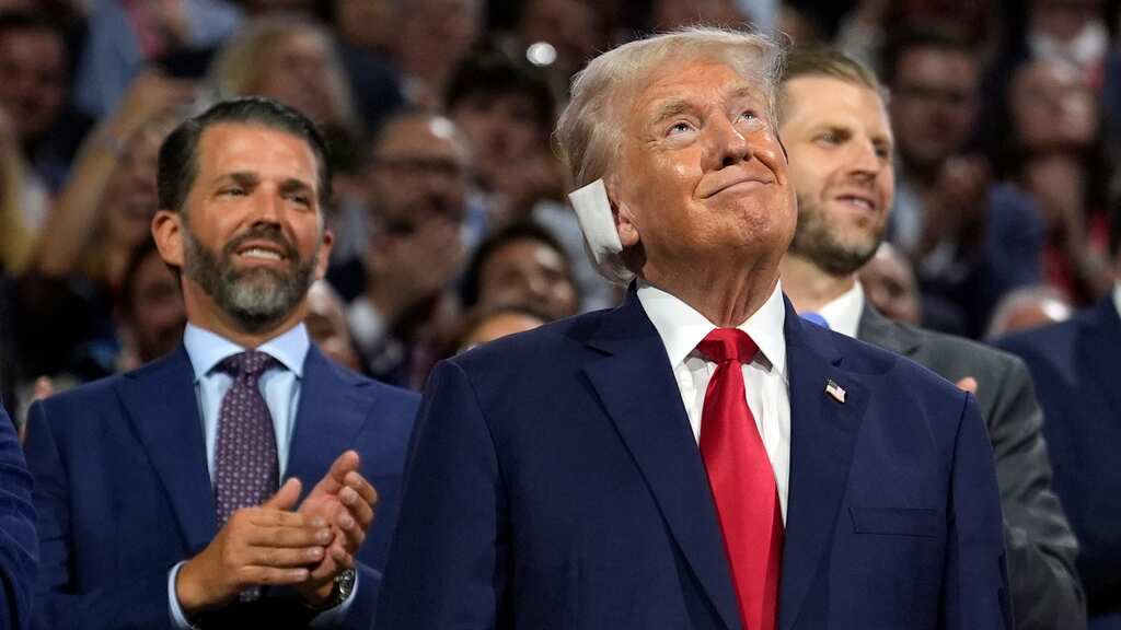 Donald Trump en la Convención Nacional Republicana