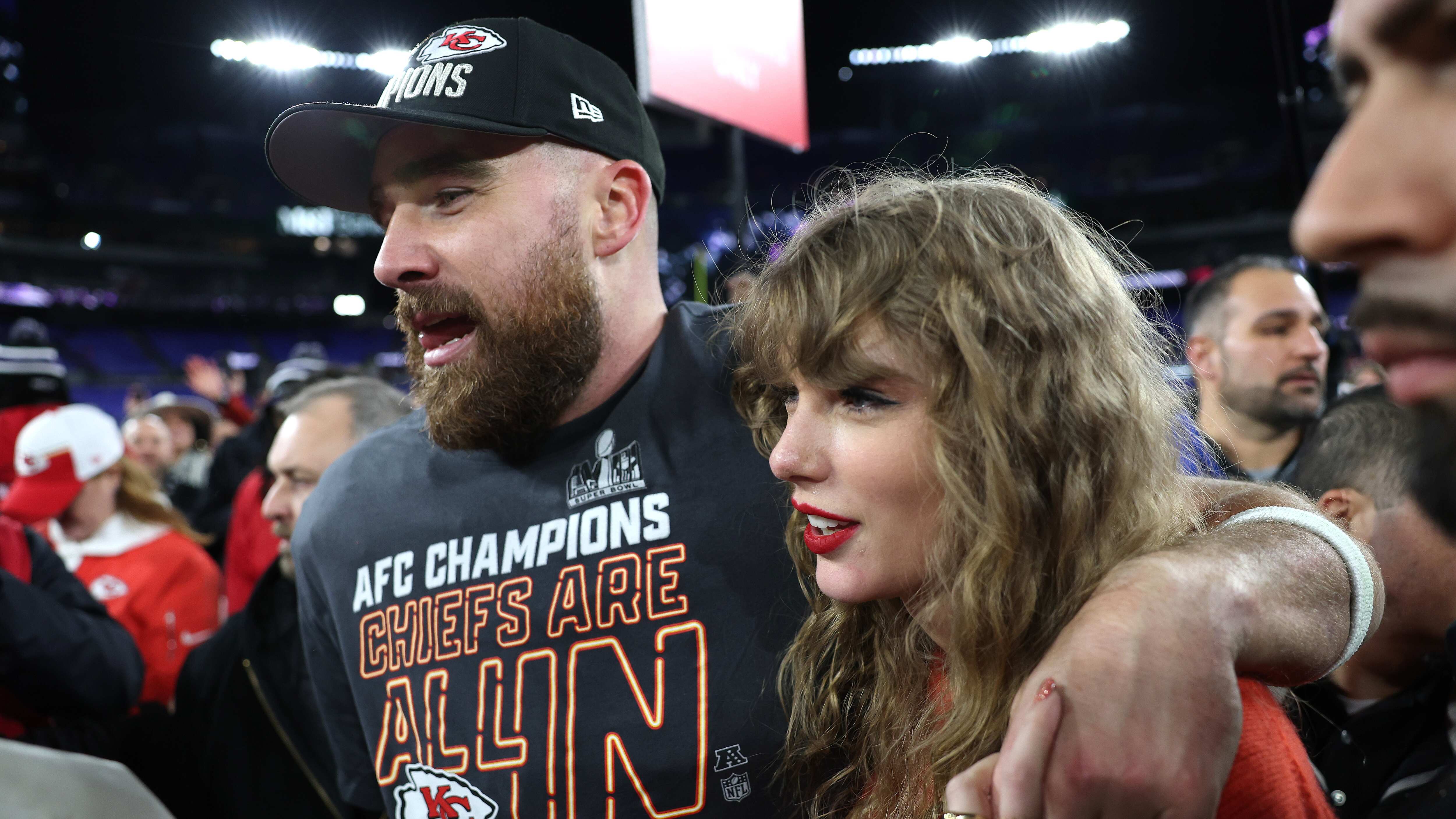 Travis Kelce y Taylor Swift