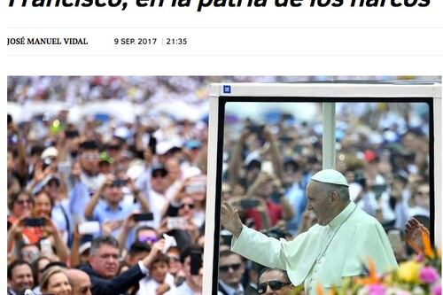 Indignados en Colombia con titular de periódico El Mundo que habla de "la patria de los narcos"