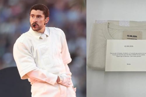 Camiseta que Bad Bunny obsequió en el Super Bowl alcanza precios millonarios en reventa; ¿Cuánto vale?