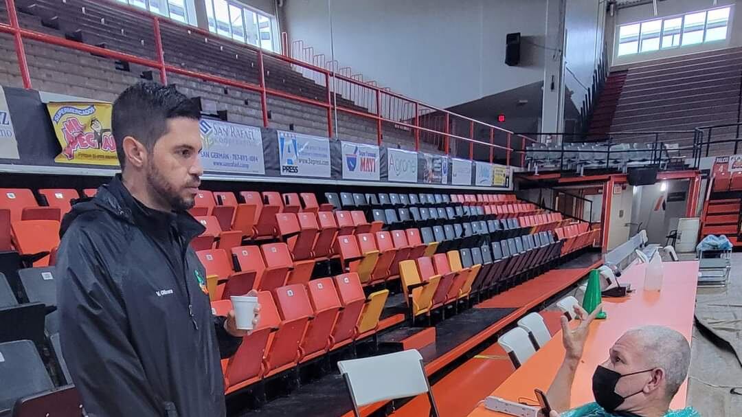 El alcalde de San Germán, Virgilio Olivera Olivera