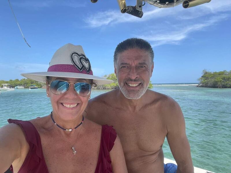 Piculín y su esposa Sylvia