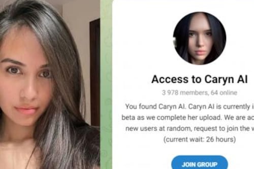 Novia virtual: Influencer cobra 1 dólar por minuto a quienes deseen hablar con su versión de Inteligencia Artificial