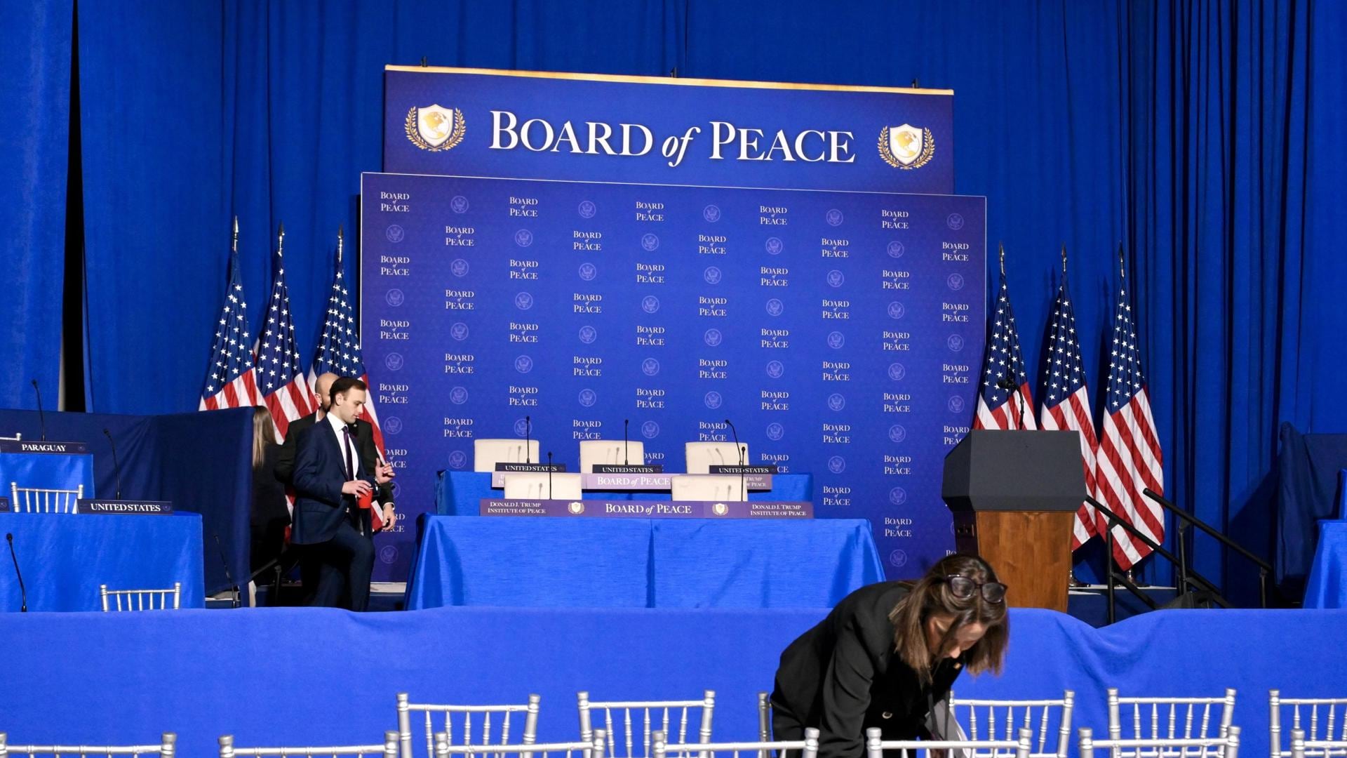 Junta de Paz en Washington. EFE/ALESSANDRO DI MEO