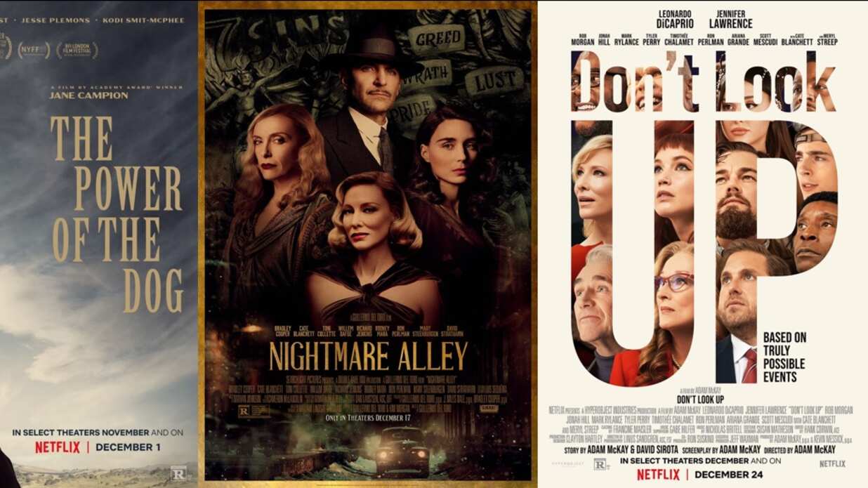 Ya se dieron a conocer las películas nominadas a los premios Óscar 2022 y te contamos en cuáles de las diversas plataformas verlas.