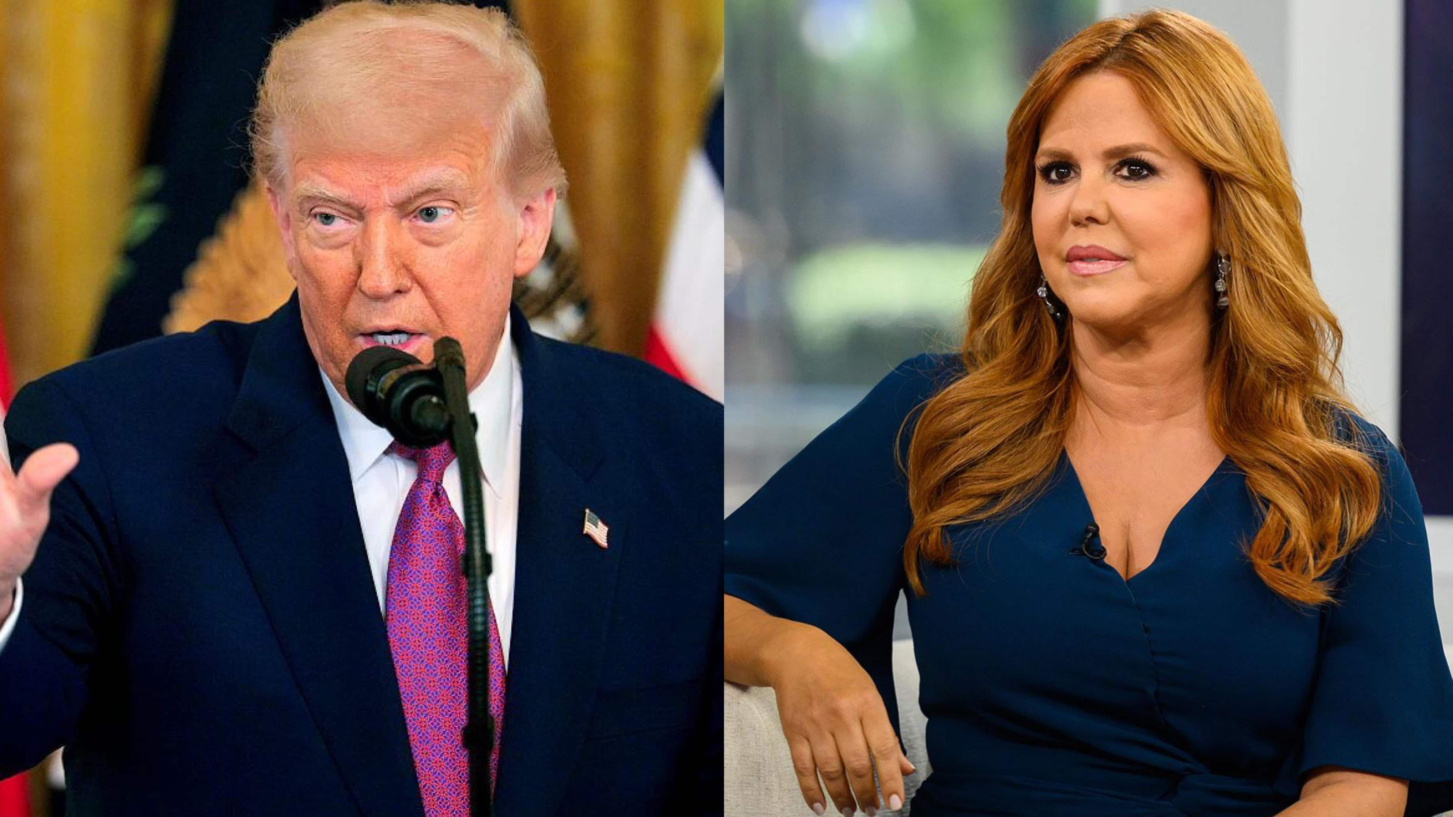 Se alega que el presidente de Estados Unidos, Donald Trump, canceló el programa de la periodista puertorriqueña, María Celeste Arrarás, en Univision.