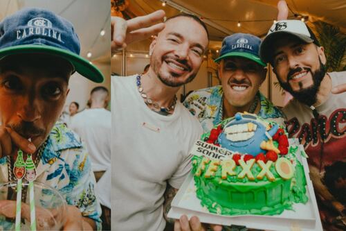 Feid celebró su cumpleaños con multitudinaria fiesta en Japón; invitó a J Balvin y Yandel