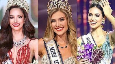 Reinas de Tailandia, Colombia y Filipinas para Miss Universo 2022.