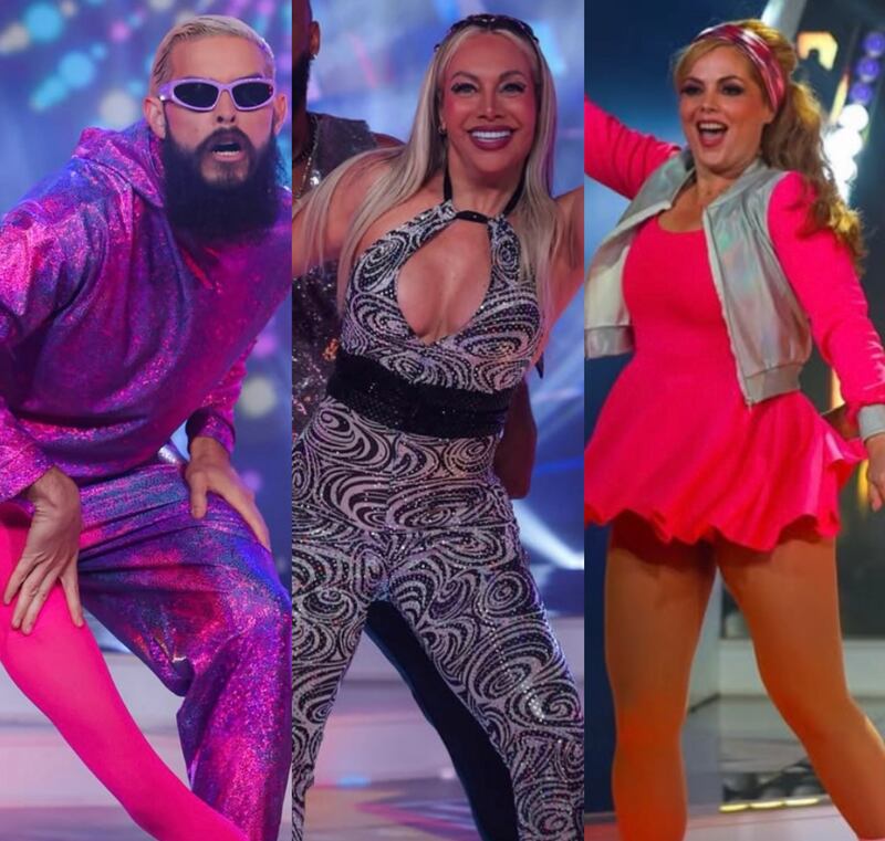 "Gali" Galarza, Lynette Chico y Veronique Abreu.